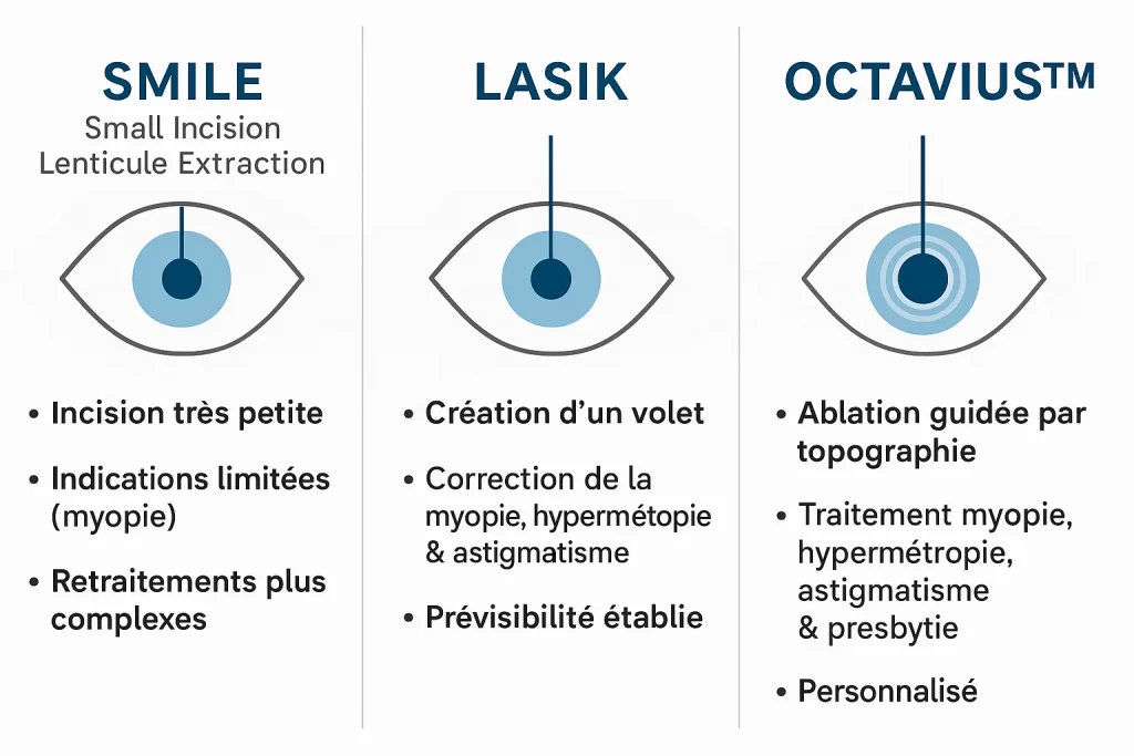 Chirurgie LASIK à Lyon pour corriger la vision au laser