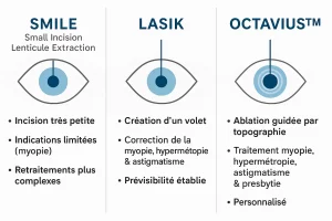 Chirurgie LASIK à Lyon pour corriger la vision au laser