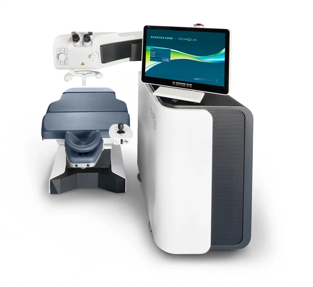 Equipement medical Teneo Technolas Clinique de la vue Lyon, Roanne, Givors