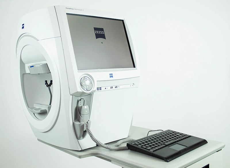 Champ visuel ZEISS Humphrey utilisé pour le diagnostic et le suivi du glaucome à Lyon