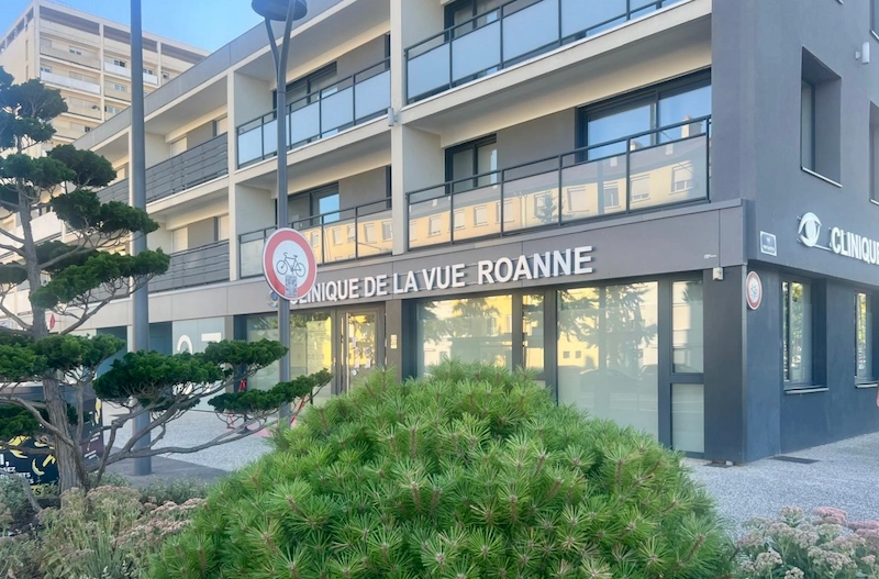 Clinique de la Vue Roanne, centre ophtalmologique et bloc opératoire spécialisé en chirurgie des yeux à Roanne
